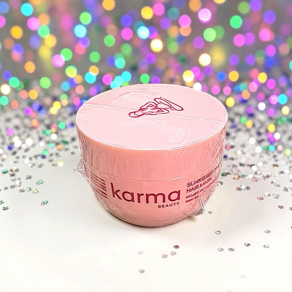 KARMA BEAUTY Sunkissed Smoothie Hair Mask Full Size 8.8 fl oz NWOB & Sealed